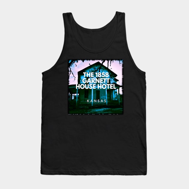 The 1858 Garnett House Hotel Blue Tank Top by The1858Hotel